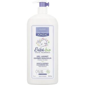 Eau Thermale Organic Baby Wash 2-в-1 Нежный дермо очищающий гель для волос и тела, 99% натуральный, Jonzac