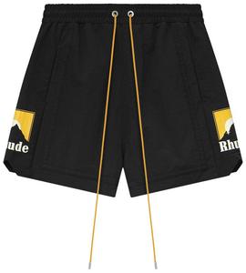 Шорты Rhude Moonlight Logo Short, черный