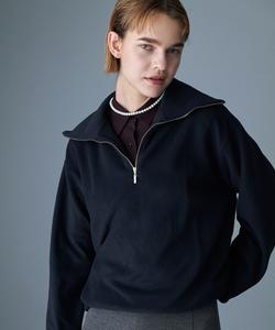 Стираемый флисовый пуловер Tuscany с застежкой-молнией до середины груди