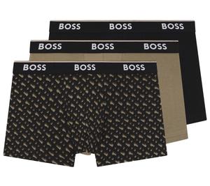 Комплект боксеров BOSS Menswear (3 шт.), коричневый — SS26