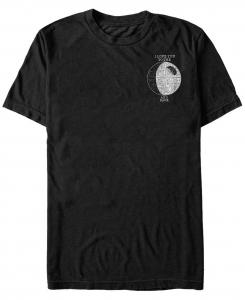 Звездные войны мужская футболка с коротким рукавом love you to deathstar Fifth Sun, черный