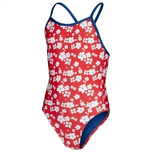 Купальник Speedo Allover V-Back, красный