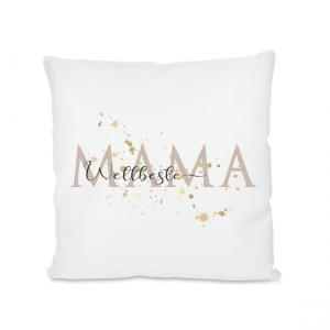 Декоративная подушка Мама, белый