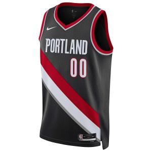 Джерси NBA Portland Trailblaizers Dri-Fit Icon Swingman Скот Хендерсон Nike, цвет Black/Henderson Scoot