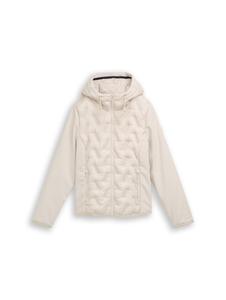 TOM TAILOR Куртка для межсезонья в светло-бежевом цвете
