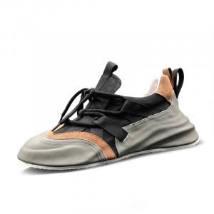 Низкие повседневные туфли мужские Devanro, Black Gray