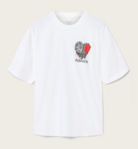 Футболка AllSaints Chaste Oversized Graphic, белый