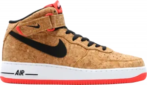 Кроссовки Nike Air Force 1 Mid 'Cork', загар