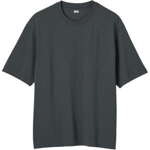 U Collection SS25 футболка Unisex Dark Gray UNIQLO, темно-серый