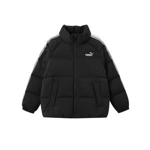 Детская пуховая куртка PUMA, черный