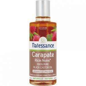 100% натуральное черное касторовое масло 100 мл Natessance