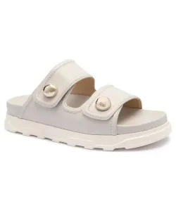 Кожаные тапочки Furla Sfera Furla, бежевый