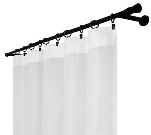 Штора Белоснежка - на ленте 400х230 с рюшами. Voppi