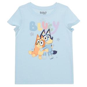 Футболка с принтом Bluey для девочек 4-12 лет Jumping Beans