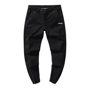 Повседневные брюки Unisex Moderate Straight Fit Jeep, черный (no fleece-lined)