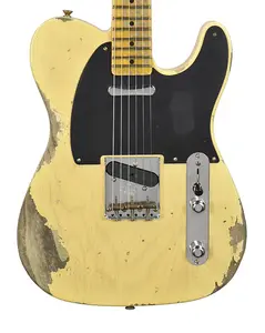 Fender Custom Shop 51 Nocaster Heavy Relic Выцветший Состаренный Nocaster Блонд