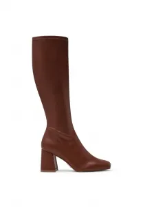 Высокие сапоги перевозчика Steve Madden, Dk Sepia Brn