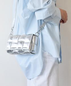 Сумка на плечо из кожи Intrecciato Inter-Chaussures Select, цвет Sv