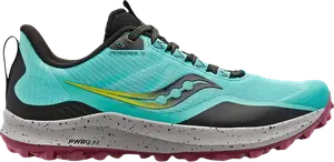 Кроссовки Saucony Wmns Peregrine 12 Cool Mint Acid, синий