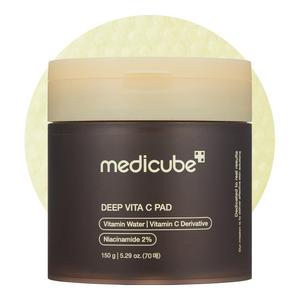 Очищающие диски для лица Medicube Deep Vita C, 70 шт.