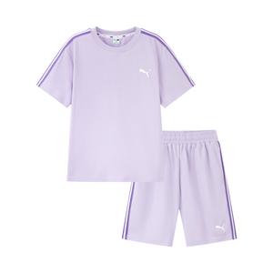 PUMA Повседневная спортивная одежда Sportstyle Series SS25 розовый фиолетовый для подростков