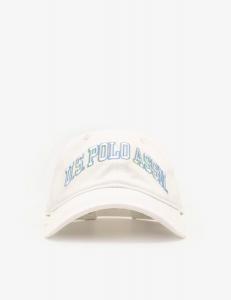 Бейсболка U.S. Polo Assn. Womens Twill Pastel Uspa Embroidered, белый