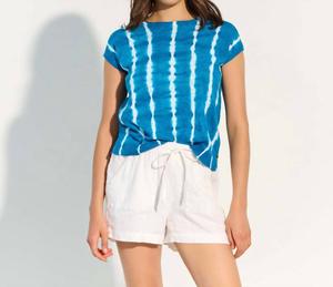 Футболка Piper вязка в цвете Mykonos Blue Hatley