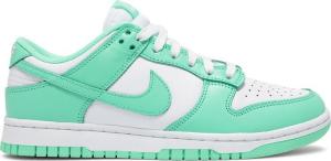 Кроссовки Nike Wmns Dunk Low 'Green Glow', зеленый