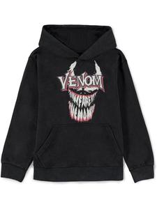 Детская толстовка с капюшоном черного цвета Spiderman