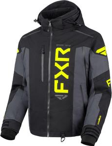 Куртка FXR Helium X 2-in-1 мужская, Black/Asphalt/Hi Vis