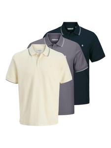 Футболка JACK & JONES JACK & JONES JJEAUSTIN, Night blue/Basalt grey/White