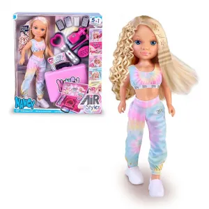 Детская кукла Nancy Air Styler doll, розовый