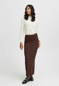 Юбка макси b.young, коричневый