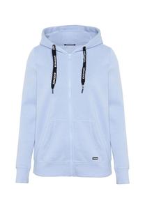 Толстовка с капюшоном и полосой с логотипом CHIEMSEE, цвет Brunnera Blue