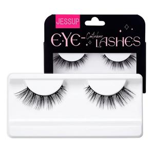 Jessup, False Eyelashes накладные ресницы на полоске FE101