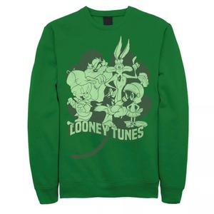 Мужской свитшот ко Дню Святого Патрика Looney Tunes Group Licensed Character