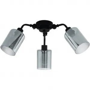 Потолочный светильник FORESTBURG E27 1 шт. Eglo, черный