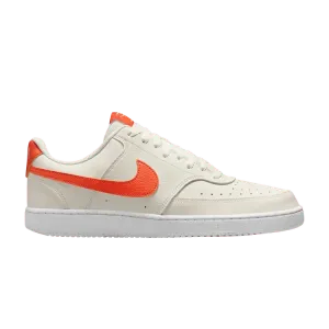 Кроссовки Nike Court Vision Low Next Nature 'Sail Safety Orange', кремовый
