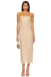 Платье SIMKHAI Valentina Slip, цвет Ginger Root