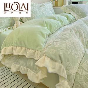 LUOLAI HOME Комплект постельного белья, 3 предмета, простыня 90x200 см, подходит для одеяла 150x200 см