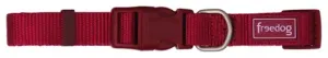 Freedog Базовое нейлоновое колье Базовое нейлоновое колье Красный гранат 35-60см х 20мм Freedog, цвет красный