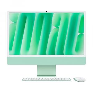 Моноблок Apple iMac 24" М4 (2024), 8 CPU/8 GPU, 16ГБ/256 ГБ, No Ethernet, Green, английская клавиатура