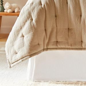 Подзор для кровати Zara Home Ribbed Valance, белый