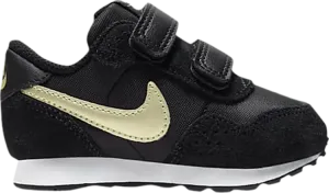 Кроссовки Nike MD Valiant TD 'Black Metallic Gold Star', черный