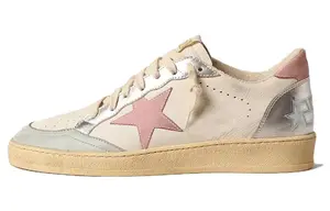 Кроссовки Golden Goose Ball Star Low-top Leather Sneakers, белый