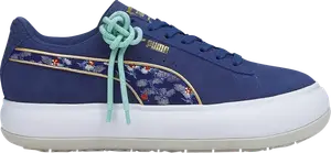 Кроссовки Puma Mayu Kimono x Wmns Suede Elektro Blue, синий