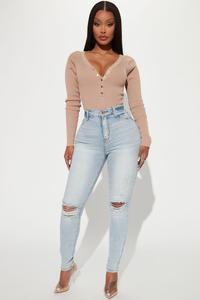 Джинсы скинни Fashion Nova FN22804FT27, синий