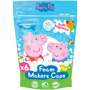 Peppa Pig жемчужная ванна для детей, 6х20 г