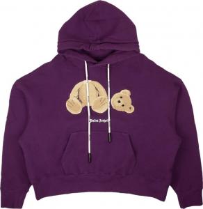 Худи Palm Angels Bear Hoodie 'Purple/Brown', фиолетовый