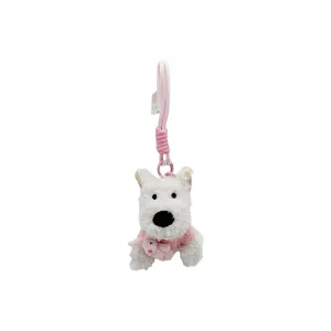 Очаровательный маленький щенок кулон для рюкзака брелок плюшевая игрушка 10см высота KUMAOYA